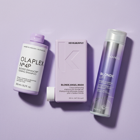 Blonde & colour-treated haircare products