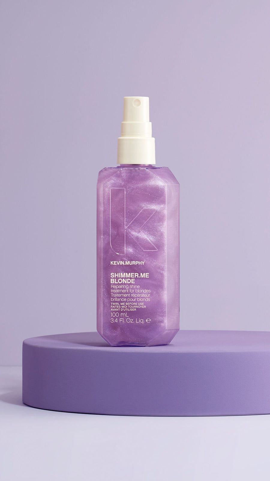 Kevin Murphy Shimmer.Me Blonde styled product shot