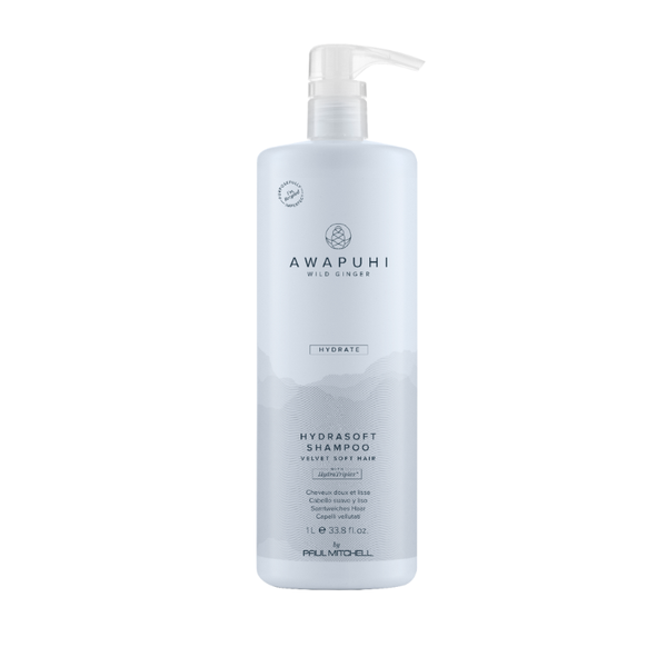 Awapuhi Wild Ginger Hydrasoft Shampoo 1L