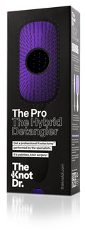 The Pro Hybrid Detangler purple box profile