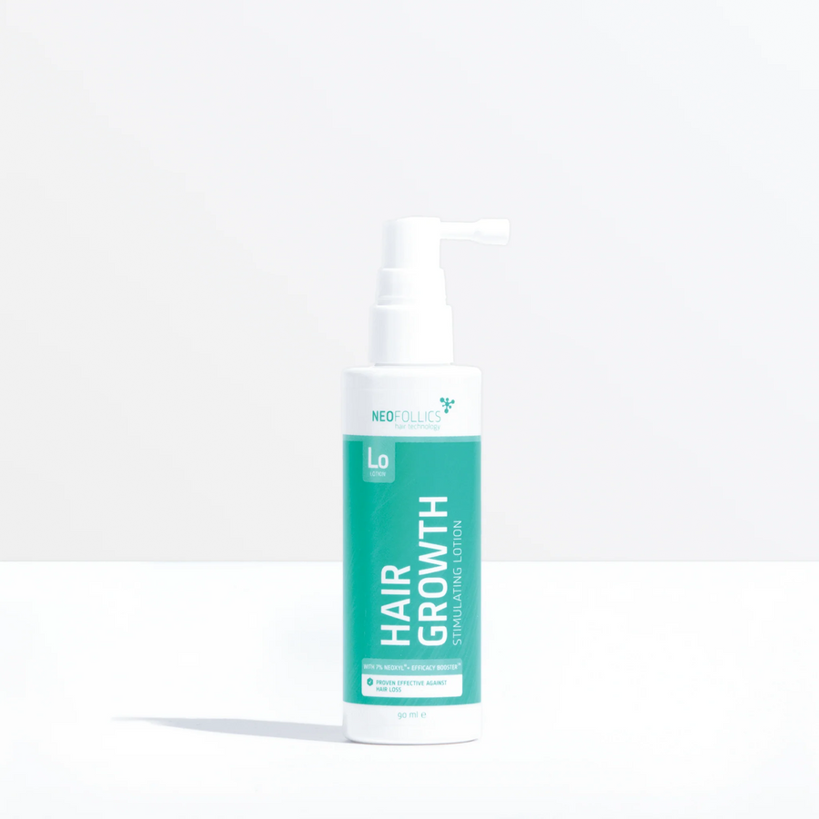 Neofollics Hair Growth Stimulating Lotion 90ml bottle, front view