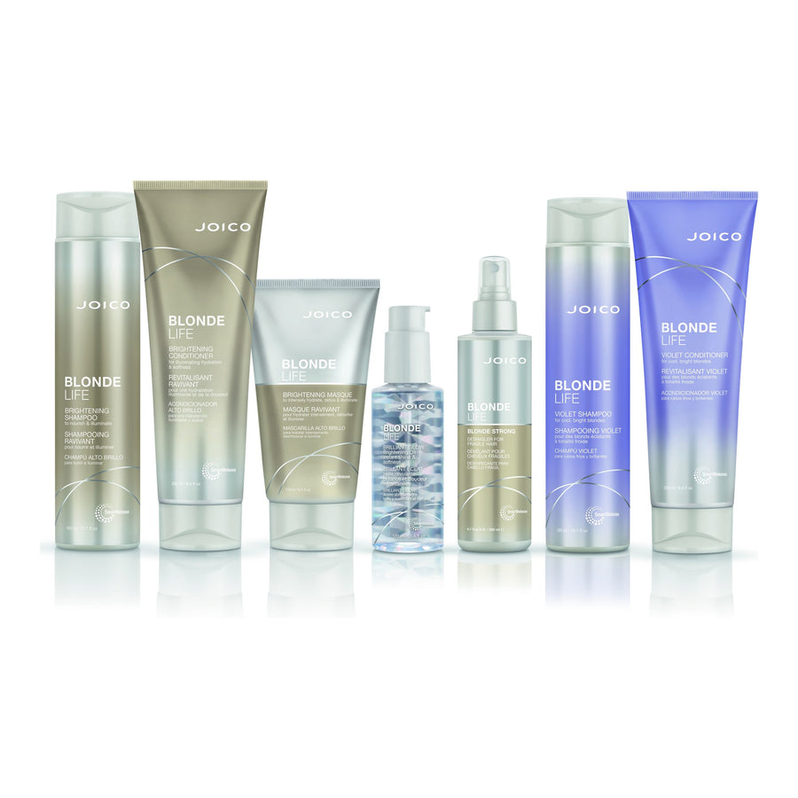 Joico Blonde Life range: brightening and violet shampoos, conditioners, masks and oil