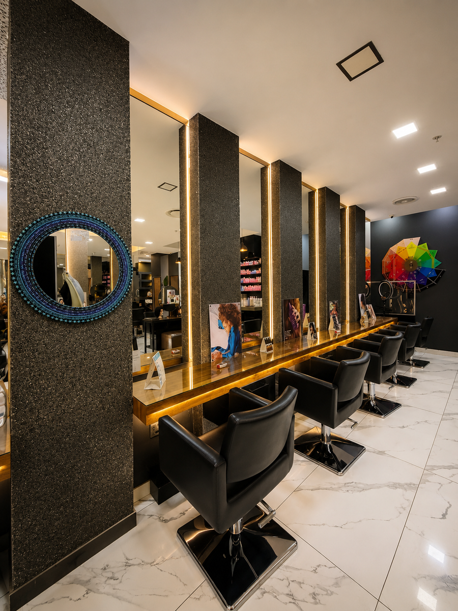 Salon interior at Paul Mitchell The Salon, Woodlands Pretoria