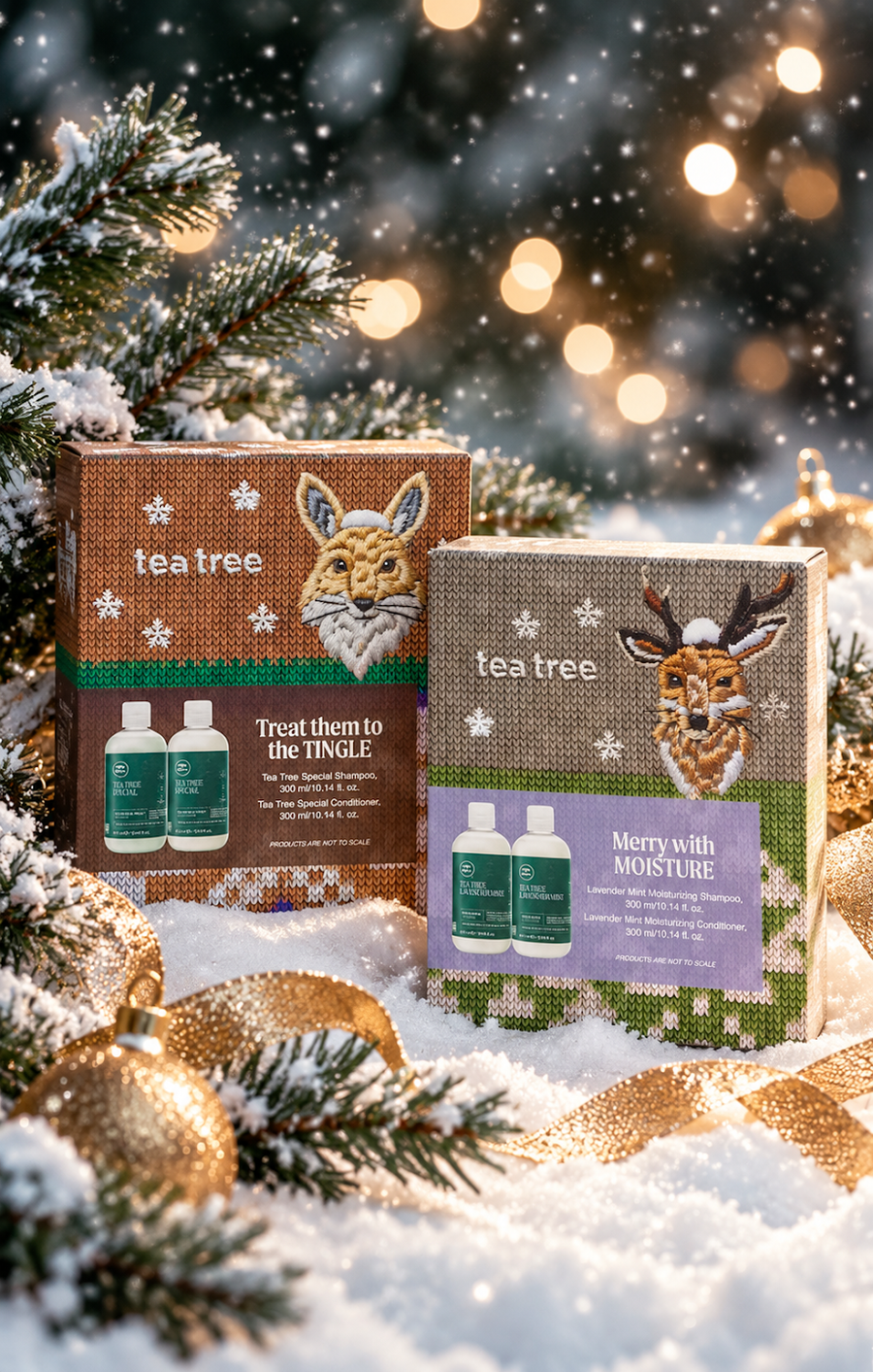 Tea Tree Merry with Moisture Gift Set 2026 shown in the Tea Tree Christmas gift collection