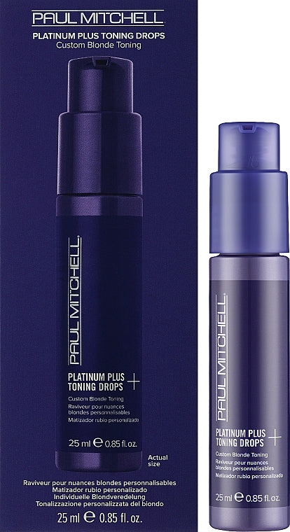 Paul Mitchell Platinum Plus Toning Drops 25ml