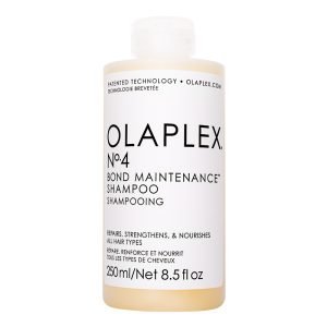 Bond Maintenance Shampoo No4, from Olaplex is is a highly-nourishing and reparative shampoo