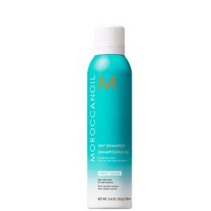 Dry Shampoo Light Tones 65ml - Morocconoil Revive blonde to light brunette hair ultra-fine dry shampoo, argan oil & violet pigments, absorb oil, tone brassiness