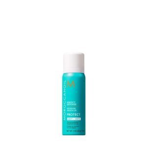 Perfect Defense 75ml - Morocconoil dry aerosol heat-protective spray with argan oil & vitamins, hydrates & shields strands from styling tools up to 450°F/230°C.