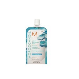 Colour Deposit Mask Aquamarine 30ml Infuse your hair with a cool, blue tone while deeply conditioning, enhances vibrancy & dimension for light to medium blonde