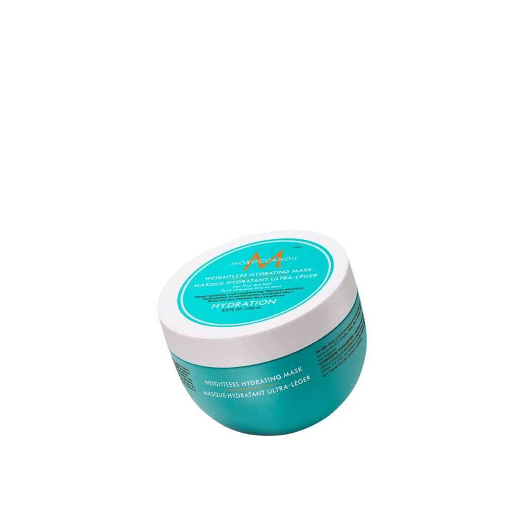 Weightless Hydrating Mask 75ml Revive fine, dry hair with lightweight deeply nourishing mask, designed to deliver intense hydration without weighing down.